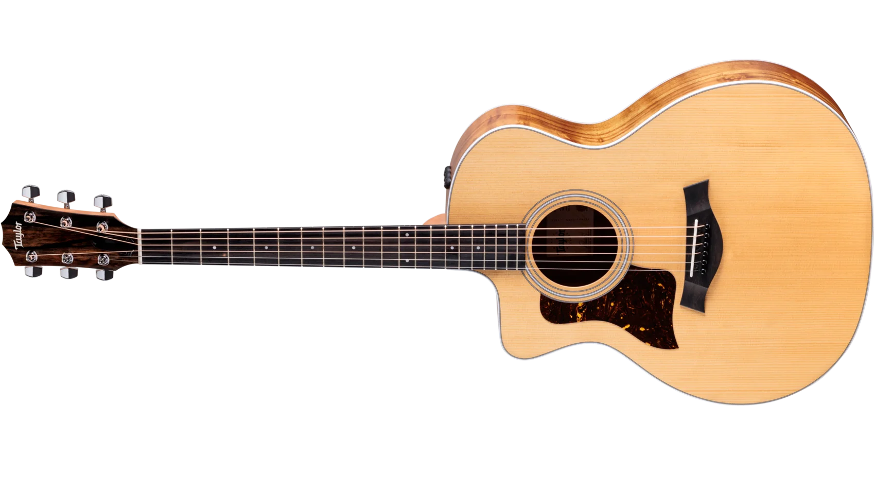 アコースティックギター　taylor 214ce-K 、左利き用 ハワイアン・コア アコースティックエレクトリック