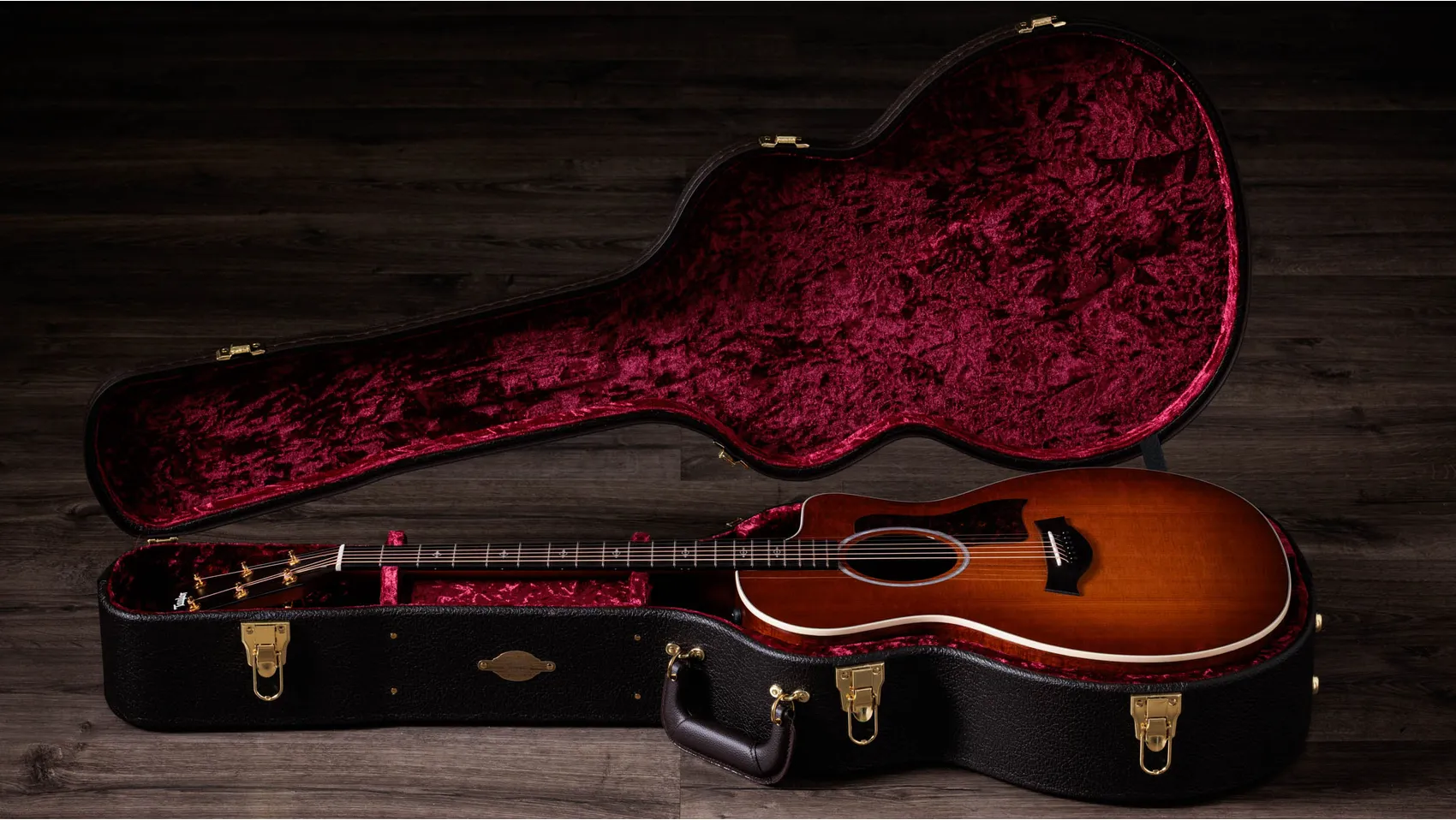 214ce-K DLXスペシャルエディション ハニーバーストHawaiian Koa