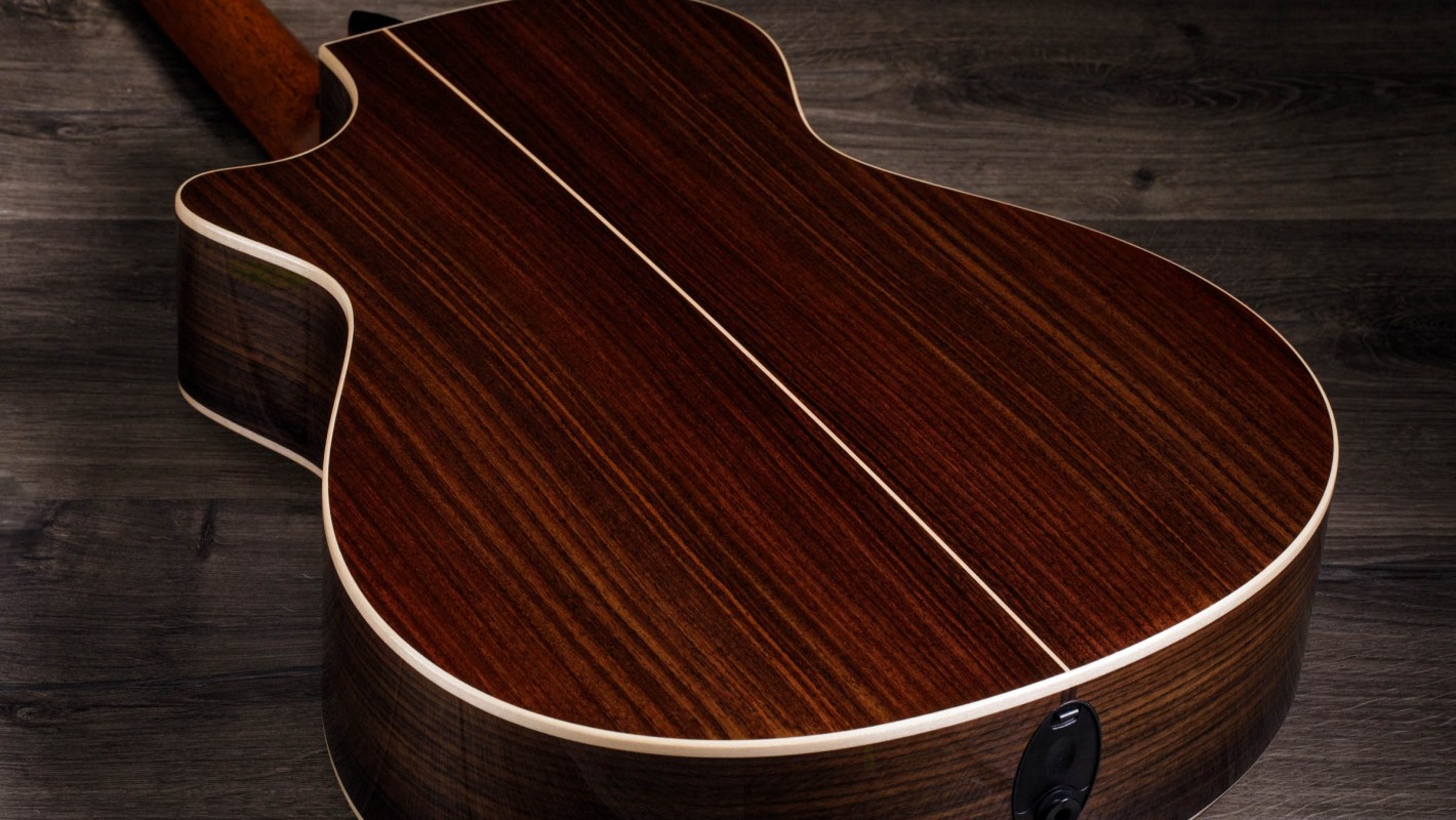 812ceIndian Rosewoodアコースティックエレクトリックギター