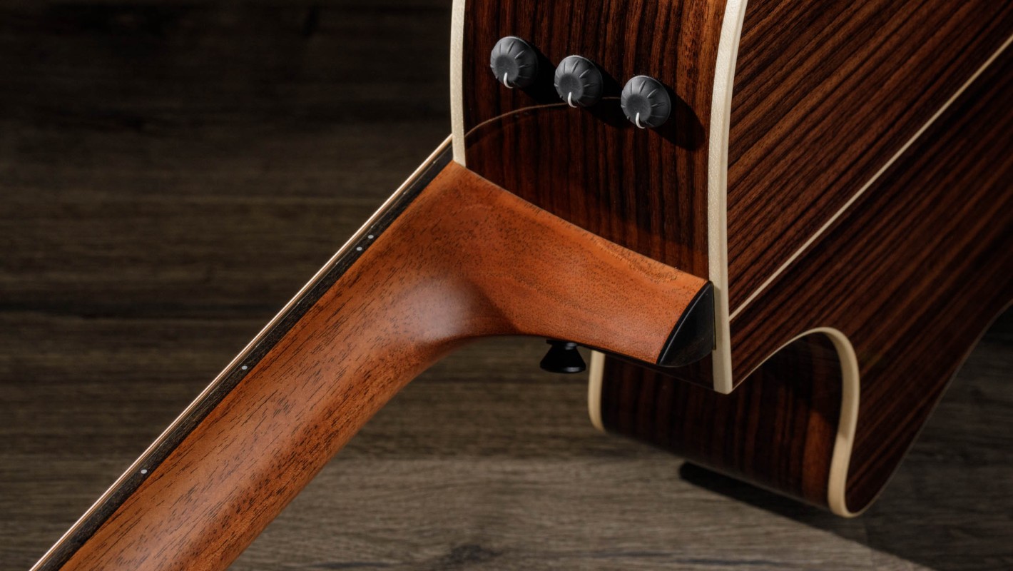 814ceIndian Rosewoodアコースティックエレクトリックギター