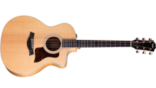 Taylorのナチュラルなアコースティックギター 214ce レイヤード・ウォルナット アコースティック
