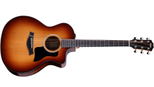 Taylor アコースティックギター214ce-BLK DLX美品 214ce-BLK PlusBig Leaf Mapleアコースティック エレクトリック