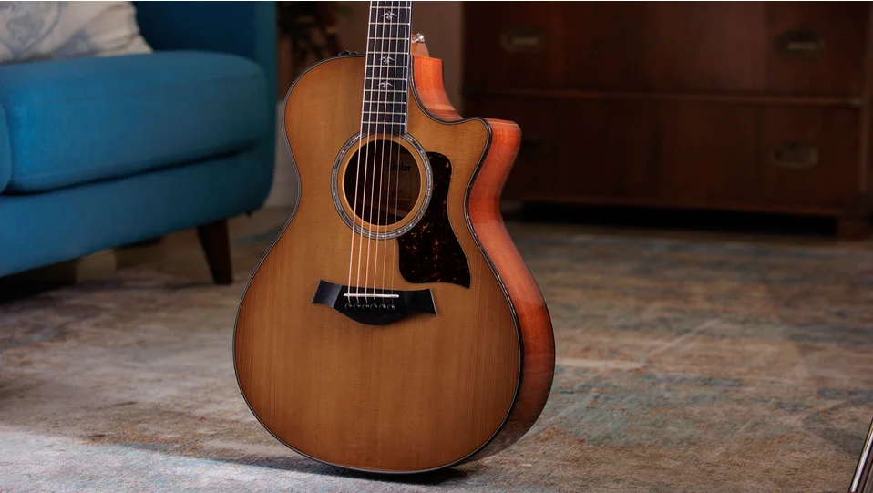 512ce レッド アイアンバーク アコースティック エレクトリック ギター