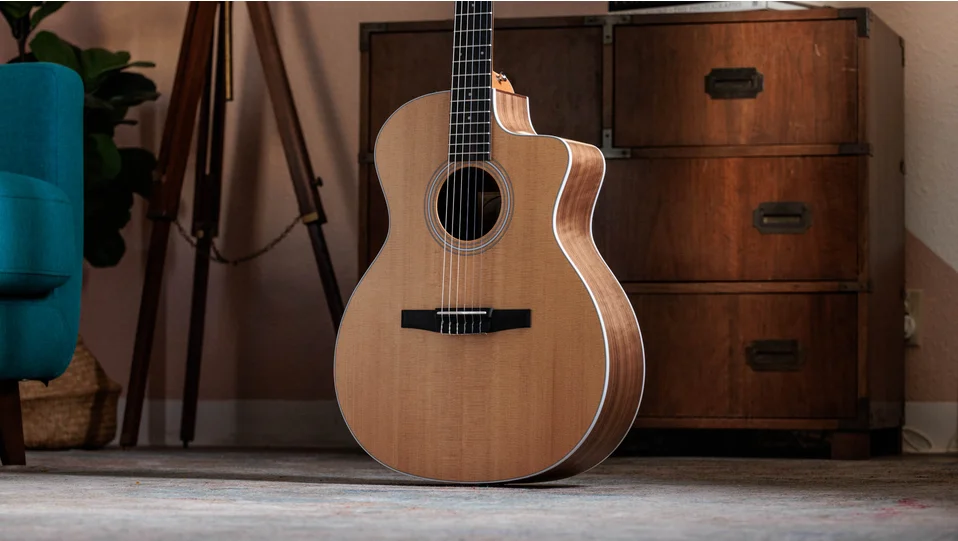 214ce-N ウォルナット アコースティック エレクトリック ギター